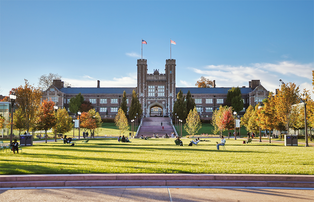 Brookings Hall at WashU
